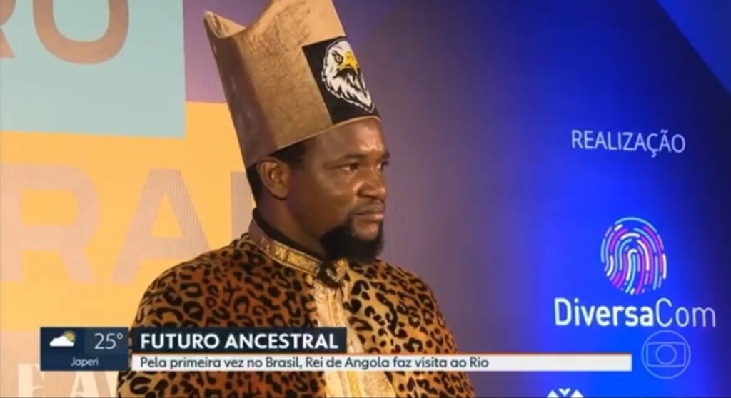 Rei Ekuikui VI Tchongolola Tchongonga no debate "Futuro Ancestral"